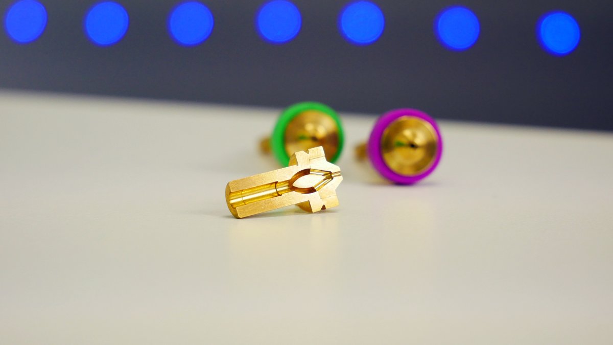 E3DOnline's tweet photo. There is no better time to join the #Revo-lution! Revo™ High Flow increases your setup's volumetric flow rate, enabling you to print faster! ⚡

Head over to our website to learn more - https://t.co/Duly1ji10S

#3DPrinting #E3D #AdditiveManufacturing #Nozzle #RevoHighFlow https://t.co/ZKmIcLvppI