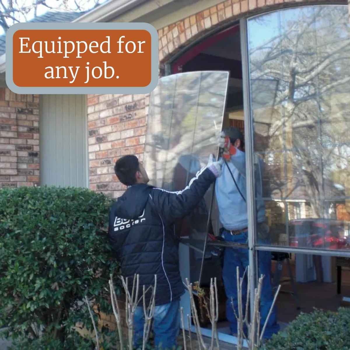 When it comes to your window replacement project, we come ready to nail it.