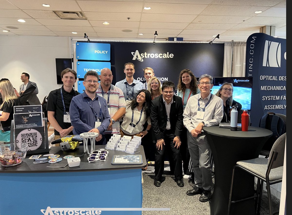 NanaMKGordon's tweet photo. Thanks for a great conference! @SmallSat https://t.co/NVIwisXbXx