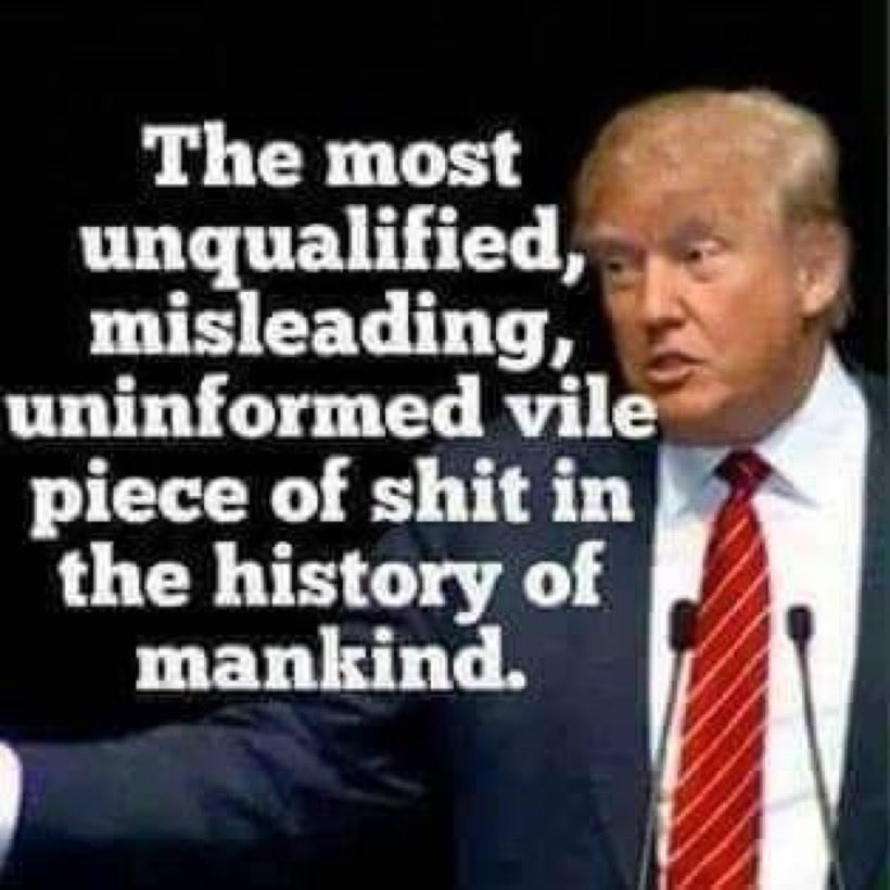LePapillonBlu2's tweet photo. WE WERE RIGHT about this POS. https://t.co/HC4bIUAiiy