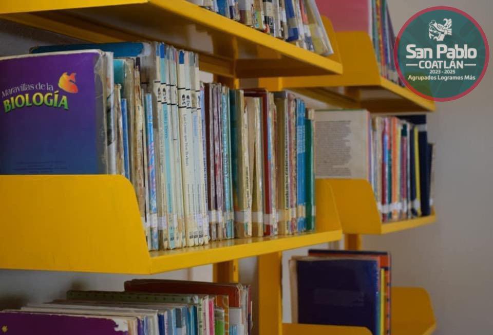 Entregamos una obra más a favor de nuestro pueblo, la rehabilitación de la Biblioteca Pública Municipal, avanzamos porque Agrupados Logramos Más. 

#SanPabloelCorazondelosCoatlanes
#ALM