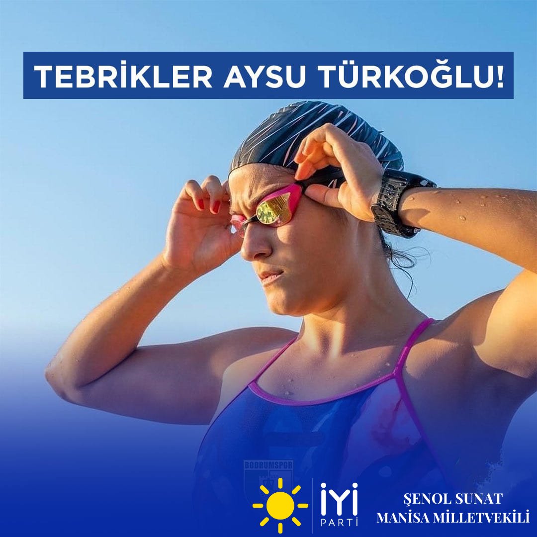senolsunat's tweet photo. Daha önce, "Manş Denizi’ni geçen en genç Türk" olan 22 yaşındaki Aysu TÜRKOĞLU, bu kez de "Kuzey Kanalı’nı geçen ilk Türk kadın ve En genç Türk sporcu unvanlarını başarı listesine eklemiştir. Azmin ve başarıların gençlere hırs, bizlere gurur veriyor.
Seninle Gurur Duyuyoruz #AysuTürkoğlu
