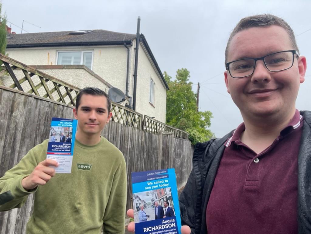 Over the past few weeks, we've been out and about across Guildford and the villages hearing from residents and delivering our latest survey.

Thank you to everyone who has shared their views with us!

#TeamAngela #TeamGuildford