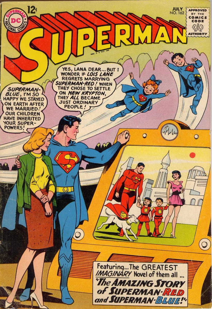 comixmenpodcast's tweet photo. #Jueves de #PrimerasApariciones Hoy #SupermanRed y #SupermanBlue
en: Superman Vol. 1 No. 162 con fecha de portada de julio de 1963.
Creadores: #LeoDorfman y #CurtSwan
#Superman #ClarkKent #KalEl #Krypton #Metropolis #DCComics #DCUniverse #DCSuperheroes #DCSupervillains #DC https://t.co/4Fr7DPAkAm