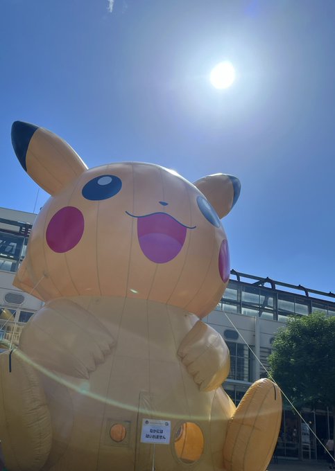 いろんなとこにポケモンがいて、夏だなぁと思った