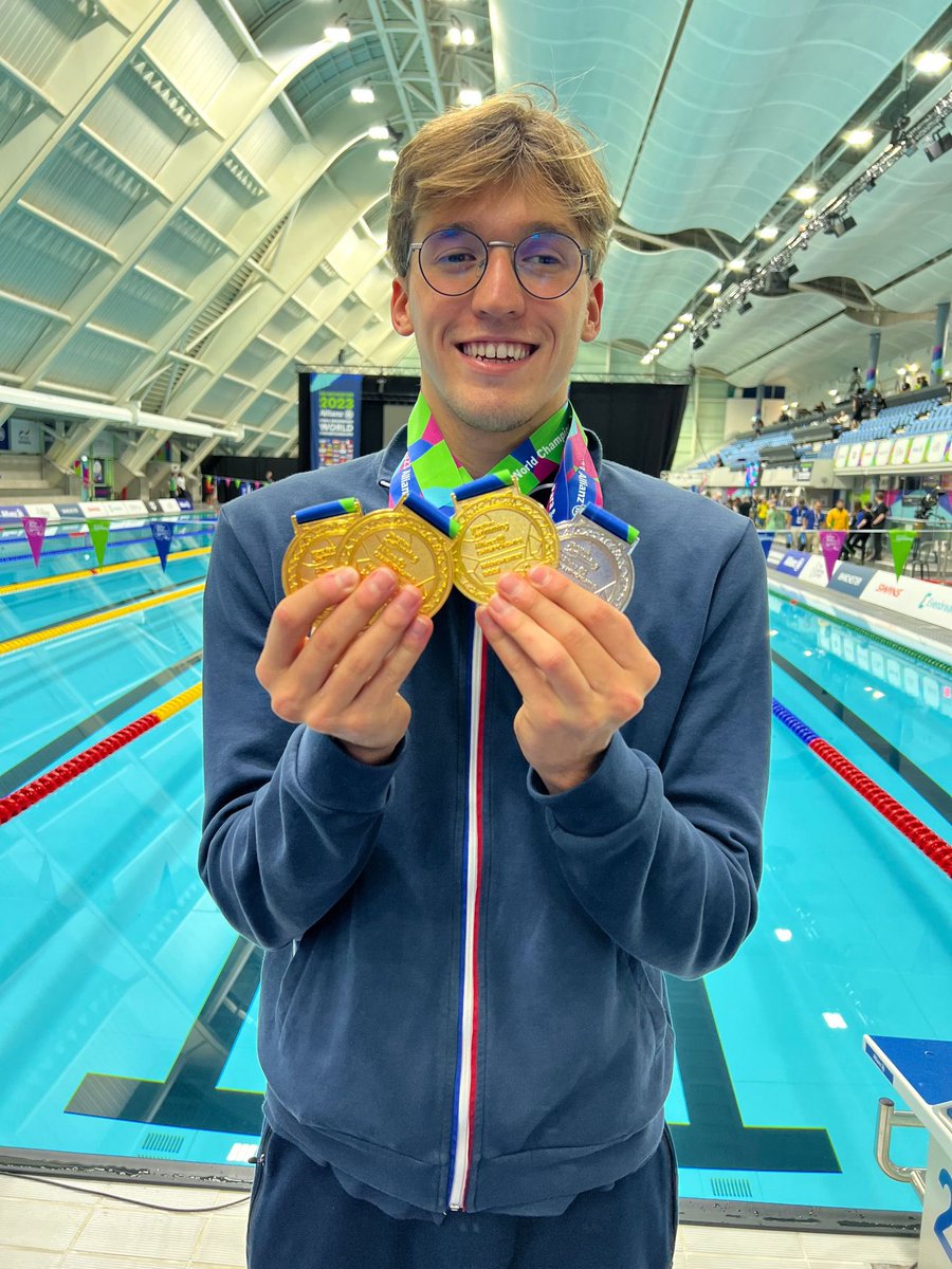 Championnat du Monde de Para-Natation 2023

🥇🥇🥇🥈🥉

#100%demeilleurPerf

<a href="/A_Portal1202/">Alex</a> <a href="/Agence_du_Sport/">Agence nationale du Sport</a> <a href="/Paris2024/">Paris 2024</a> <a href="/FFHandisport/">FFHandisport</a> <a href="/Arnaud_Pericard/">Arnaud Péricard</a> <a href="/StGermainLaye/">St-Germain-en-Laye</a> <a href="/polocanada/">Arnaud Litou</a> 

Road to Paris 2024