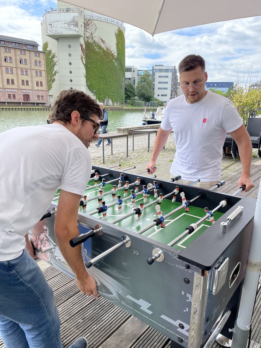 Heute im Programm: Hol dir den #Cocktail-Chip durch einen Sieg am #Kicker-Tisch. #monstergrillMS