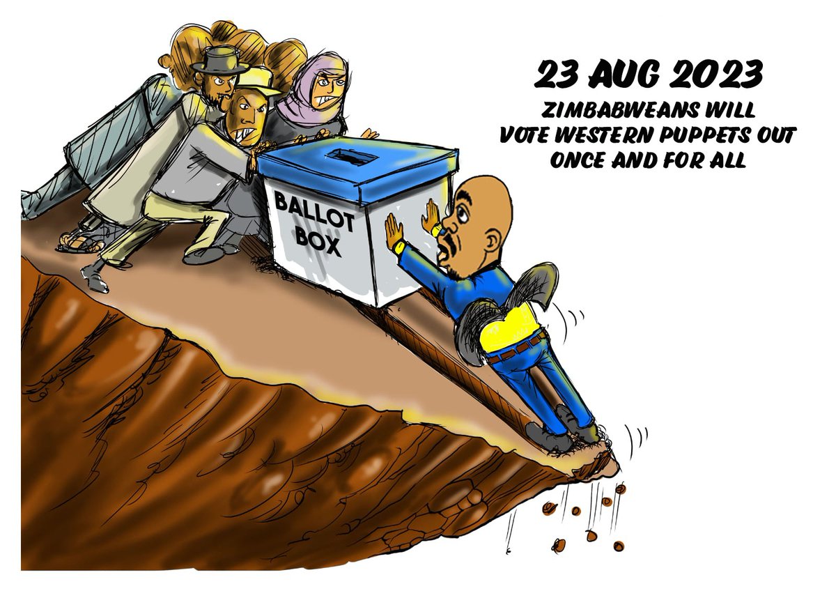 moyothom32's tweet photo. FREE AND INDEPENDANT ZIMBABWE THANKS TO ED! 
CHAMISA IS A PUPPET BUT ZIMBABWE WILL NEVER BE!! #VotED #EDWORKS #Vision2030 https://t.co/NKtb6CLowt