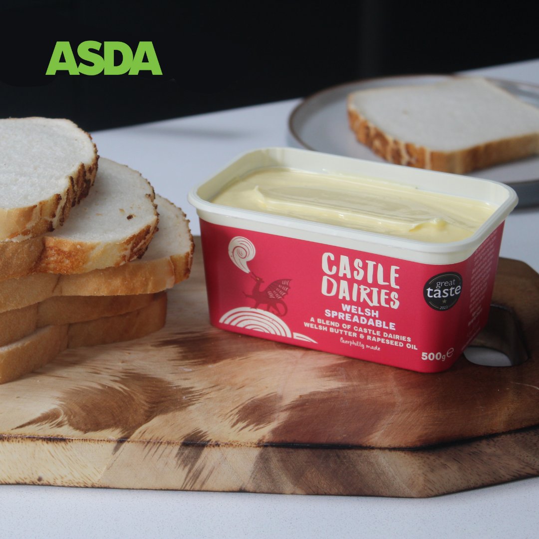 CastleDairies's tweet photo. 🧈 We'll be at Asda Cardiff Bay tomorrow from 10am - 4pm sampling our Welsh Spreadable.

We hope to see some of you down there! 🏴󠁧󠁢󠁷󠁬󠁳󠁿

#CastleDairies #CaerphillyMade #WelshSpreadable #SpreadOfHeaven https://t.co/OS9uJ6b1bO