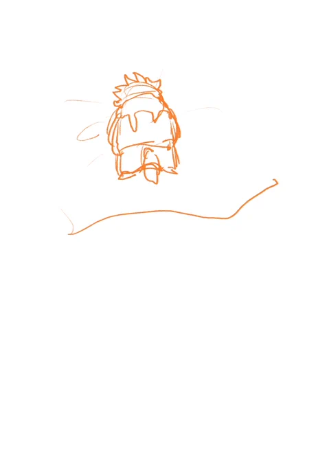 何かをえがこうとした下書き もう思い出せることはないだろう