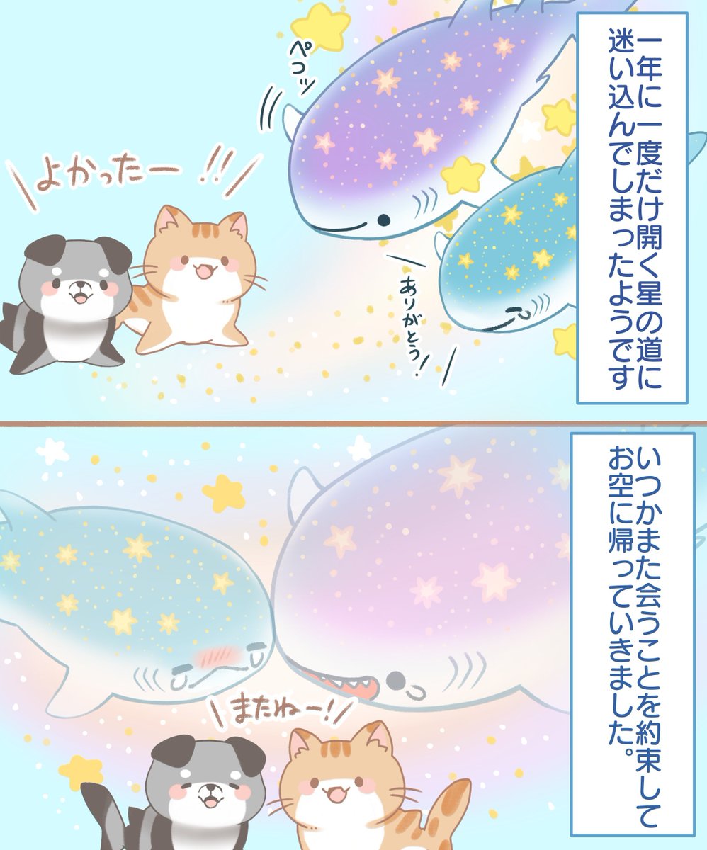 星ざめ、ネコざめ、イヌざめ(2/3) 