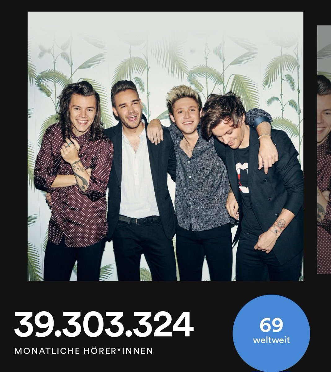 WeLiveForeverHQ's tweet photo. 69th place for One Direction. We have lost a total of 11 places on Spotify in the last few days and weeks. Clearly our fandom has dissolved once and for all. It's a shame, because we used to be the best fans in the world, won the awards and the boys could count on us. #broken https://t.co/1JfVu3HejR