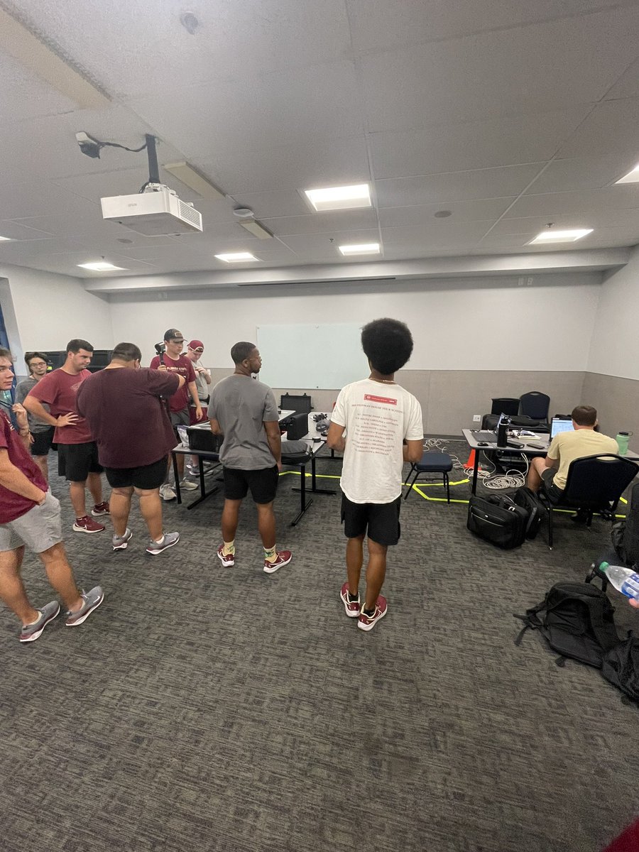 FSUCoachesVideo's tweet photo. What does it take to provide the luxuries of home when you’re off site with @FSUFootball ? For one, a great team! FSU CV is our team’s eye in the sky no matter where we are. https://t.co/YpH1T2hrhs