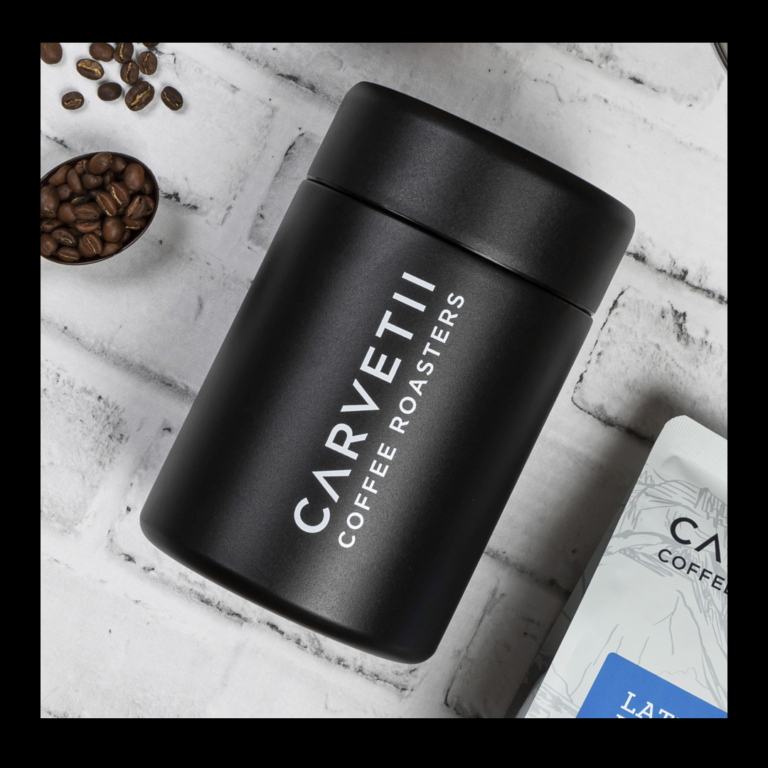 CarvetiiCoffee's tweet photo. A great coffee needs a great container! Our coffee canisters help keep your coffee beans at their freshest. Check it out...

https://t.co/RBCmLkZanZ

#carvetii #coffee #freshcoffee #coffeeroaster #coffeestorage #coffeecanister #coffeemerch #merch #merchandise #fromthemountains https://t.co/GPgtOXhyaC