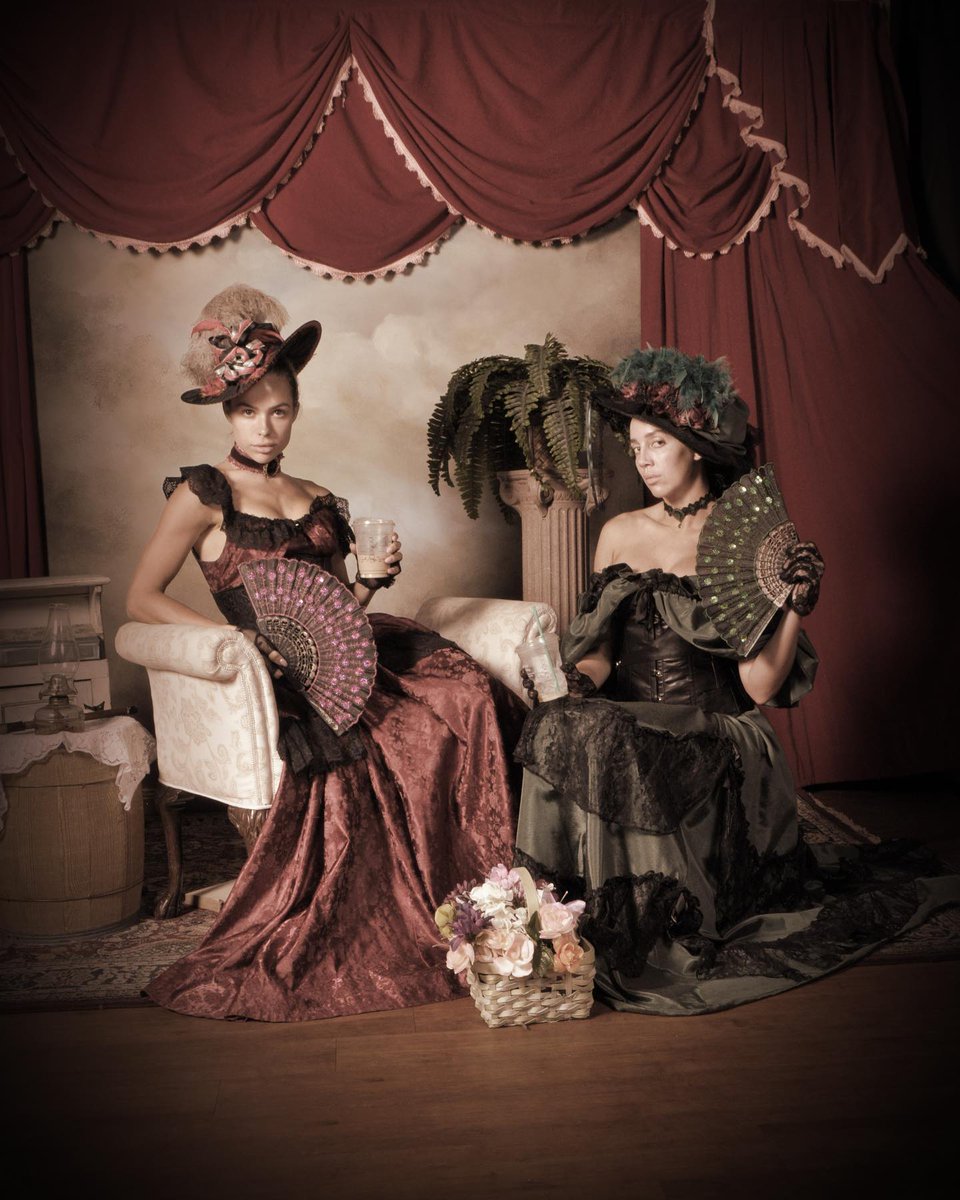 Don't mind us. We're just playing dress up.