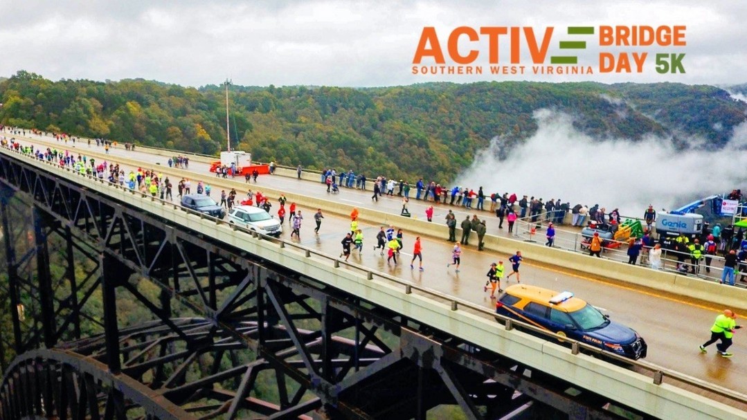 The Bridge Day 5k RUN is the only race across the New River Gorge Bridge! There are medals for the top 3 finishers in different age groups for men's and women's categories.
bit.ly/43QJ2bt