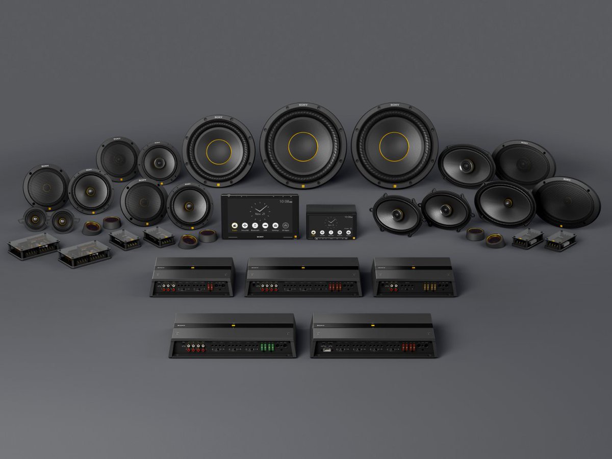SonyCarAudioUSA's tweet photo. 🔊 Rediscover driving with Sony's Mobile ES™ Series! 🚗 From unparalleled sound clarity to captivating visual experiences, it's time to transform every drive. 🎶 Elevate your in-car entertainment. Dive in: https://t.co/dxNfhoGMQ0. #SonyCarAudio #ElevateEveryDrive 🛣️🔊 https://t.co/W4CPd6dFfj