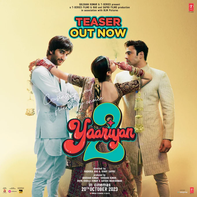 Tv24networkes's tweet photo. #Yaariyan2 डायरेक्टर दिव्या खोसला कुछ अलग किरदार में दिखी'यारियां 2' का टीजर हुआ आउट
#Yaariyan2TeaserOutNow #Yaariyan2Teaser #Yaariyan2TeaserOutTomorrow #12thFailTeaser #VoteForElvish #VoteForElvishYadav https://t.co/wV1Jo2n2Q3