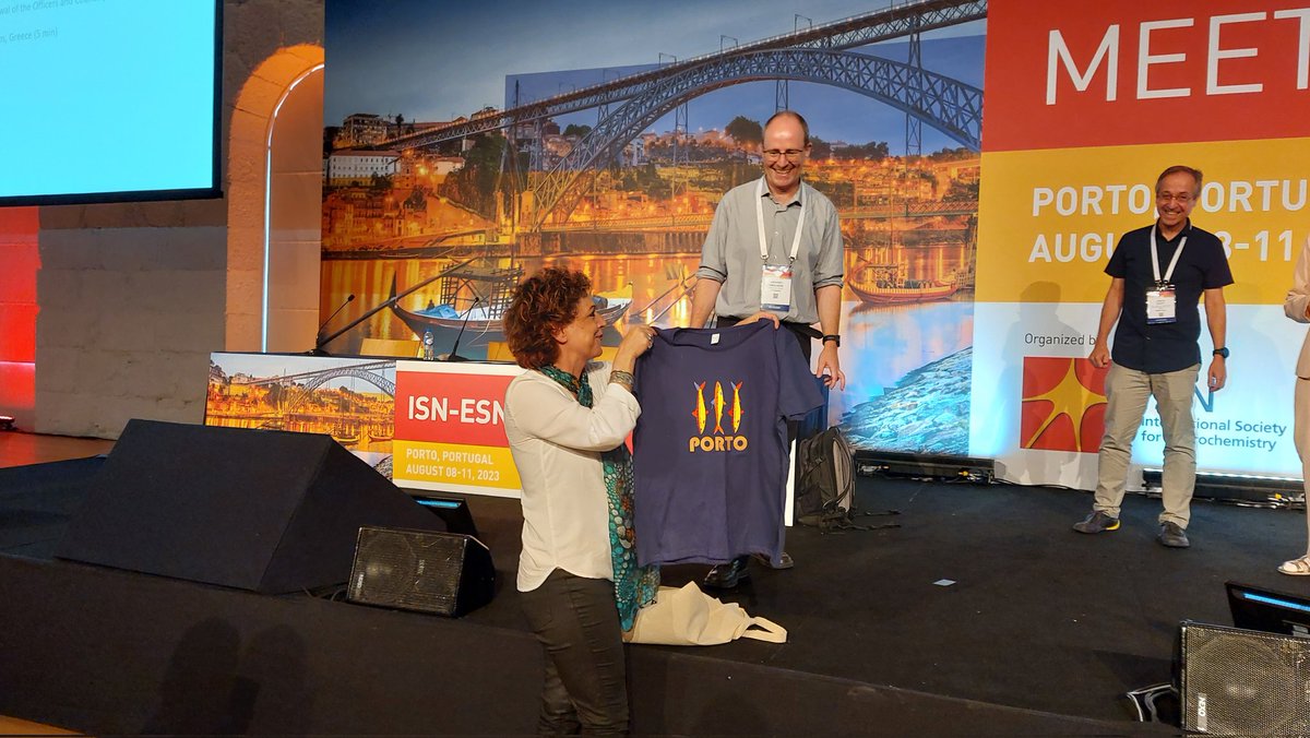 Change of the guard in the ESN Council. Thanks to our past president <a href="/JohHirrlinger/">Johannes Hirrlinger</a> for all his work!