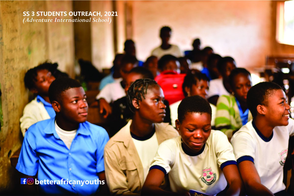 BetaAfriYouths's tweet photo. Investing in education is investing in Africa's sustainable development -Akinwumi Adesina.
@betaAfriYouths at Adventure international school, Ahia-ofu, Abakaliki, 2021

#BAYFoundation #Youths #Africa #future #AU #Team #Nigeria #AkinwumiAdesina https://t.co/447lPtLhoT