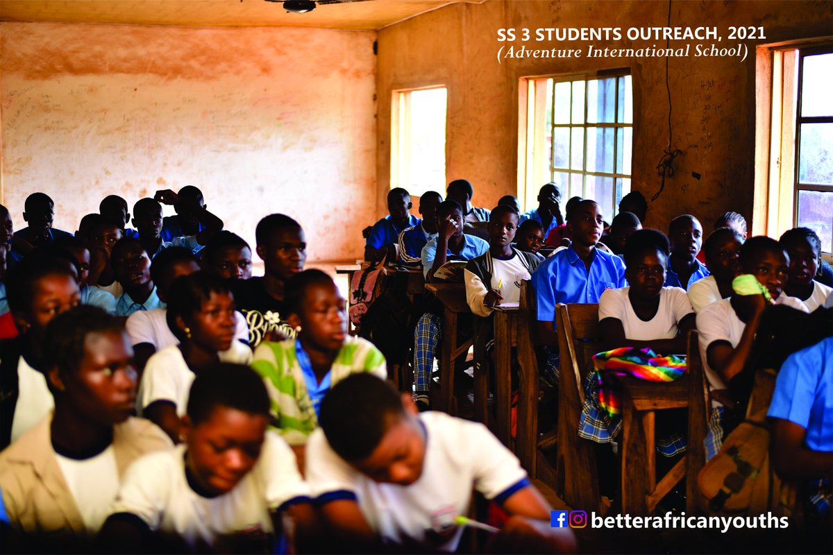 BetaAfriYouths's tweet photo. Investing in education is investing in Africa's sustainable development -Akinwumi Adesina.
@betaAfriYouths at Adventure international school, Ahia-ofu, Abakaliki, 2021

#BAYFoundation #Youths #Africa #future #AU #Team #Nigeria #AkinwumiAdesina https://t.co/447lPtLhoT