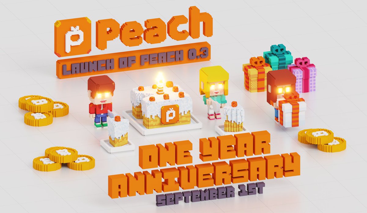 peachbitcoin's tweet photo. 🎉 Exciting times ahead! Peach is turning 1 year old!  

Come and celebrate our birthday with us on September 1st at Baltic Honeybadger, Riga conference. 

 ***The launch of Peach 0.3 🍑 will happen on this special date 🚀*** https://t.co/70awKHoFoz