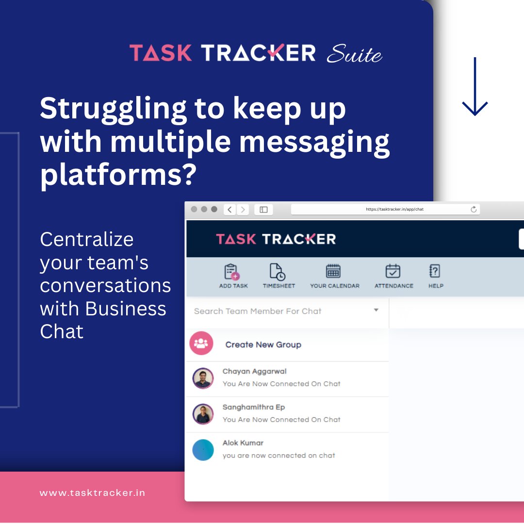 trackersuite_ai's tweet photo. Say goodbye to scattered conversations and hello to streamlined collaboration! With our unified platform, team discussions, task assignments, and progress updates all come together seamlessly. Welcome to an era of efficiency and teamwork! 

#tasktracker #streamlinedcollaboration https://t.co/wc7jwkVdQ4