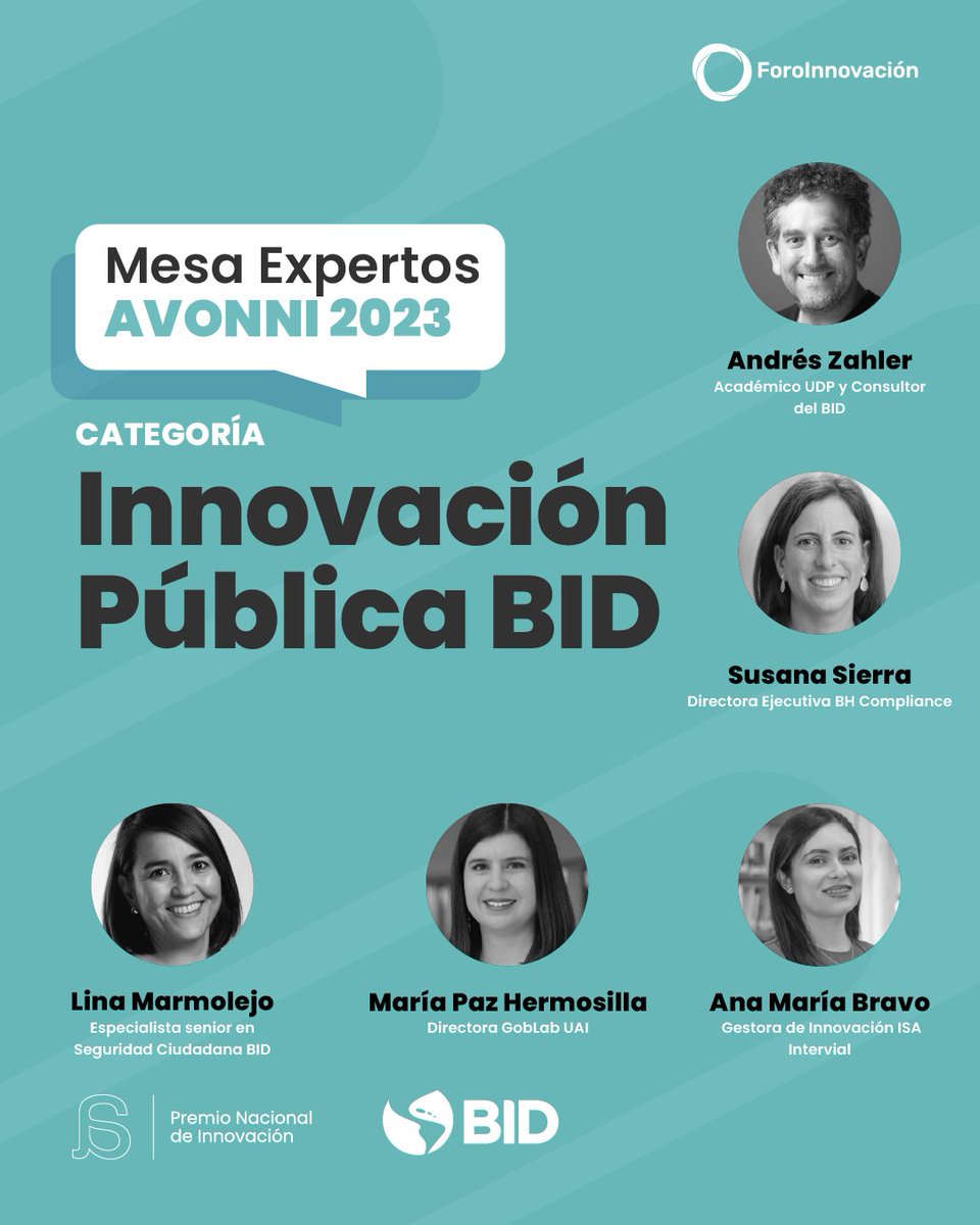 premio_avonni's tweet photo. ¿Quienes forman parte de las mesas de expertos? 👇

Las mesas de expertos se conforman por distintos profesionales de cada área, que evalúan los proyectos que postularon a los Premios Avonni 2023 https://t.co/SkI9z1P88s