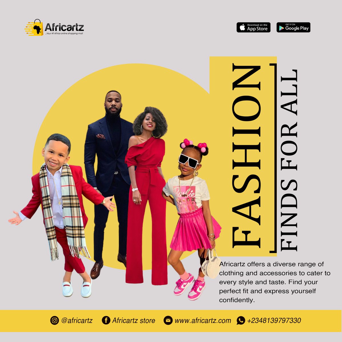 Africartz's tweet photo. Elevate your fashion game for you and your family @africartz is committed in providing amazing clothings that makes you look unique and comfortable #clothing #shopping #shoponafricartz #africart #tbt❤️ #throwbackthursday https://t.co/x47mwEkp1s