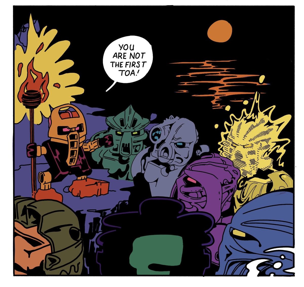 Happy 810nicle day! I have a new comic in the latest fanzine from @MorganRyanArt #maskszine #Bionicle