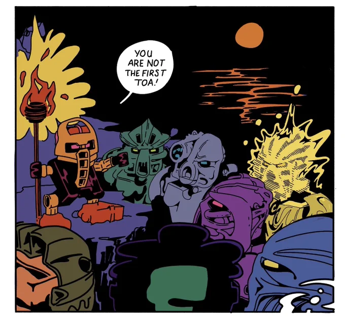 Happy 810nicle day! I have a new comic in the latest fanzine from @MorganRyanArt #maskszine #Bionicle
