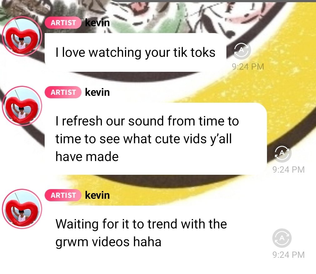 Ooohhhhh go TikTok dubbies 😊 Kevin is watching 👀