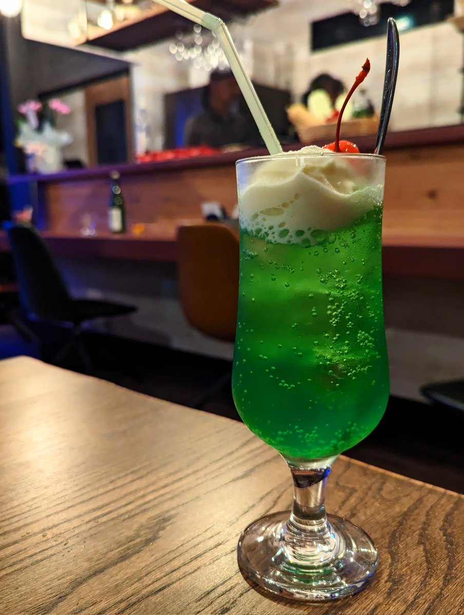 masa31015's tweet image. 飲みたくなるクリームソーダ😋
#ものこっく