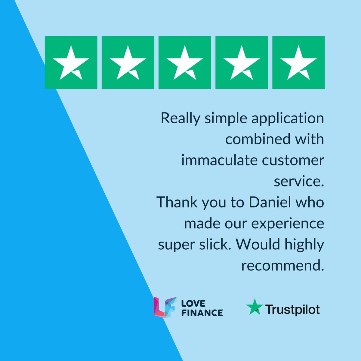 ⭐⭐⭐⭐⭐

Our account managers work hard to get you the best finance deal, alongside excellent customer service, so we love hearing feedback like this 💗

If you're interested in funding, get in touch and find out how it could help your business: lovefinance.co.uk/online-busines…
