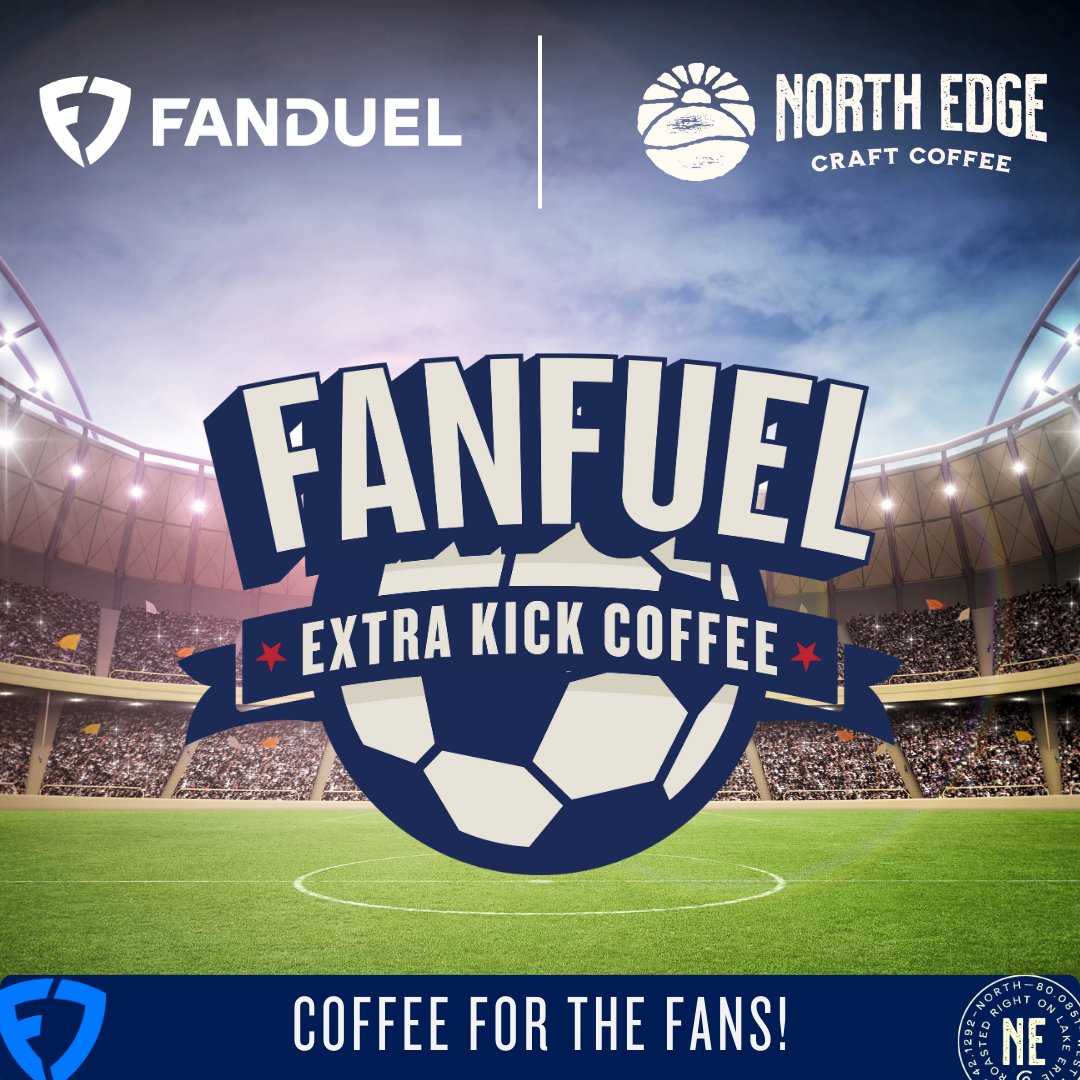 NorthEdgeCoffee's tweet photo. We’ve teamed up with @fdsportsbook to develop a custom blend specifically designed to help you refuel after watching the Women’s World Cup.
𝐅𝐚𝐧𝐅𝐮𝐞𝐥 𝐄𝐱𝐭𝐫𝐚 𝐊𝐢𝐜𝐤 𝐂𝐨𝐟𝐟𝐞𝐞
https://t.co/s8X5lxHI2I https://t.co/3icBlwrc3e