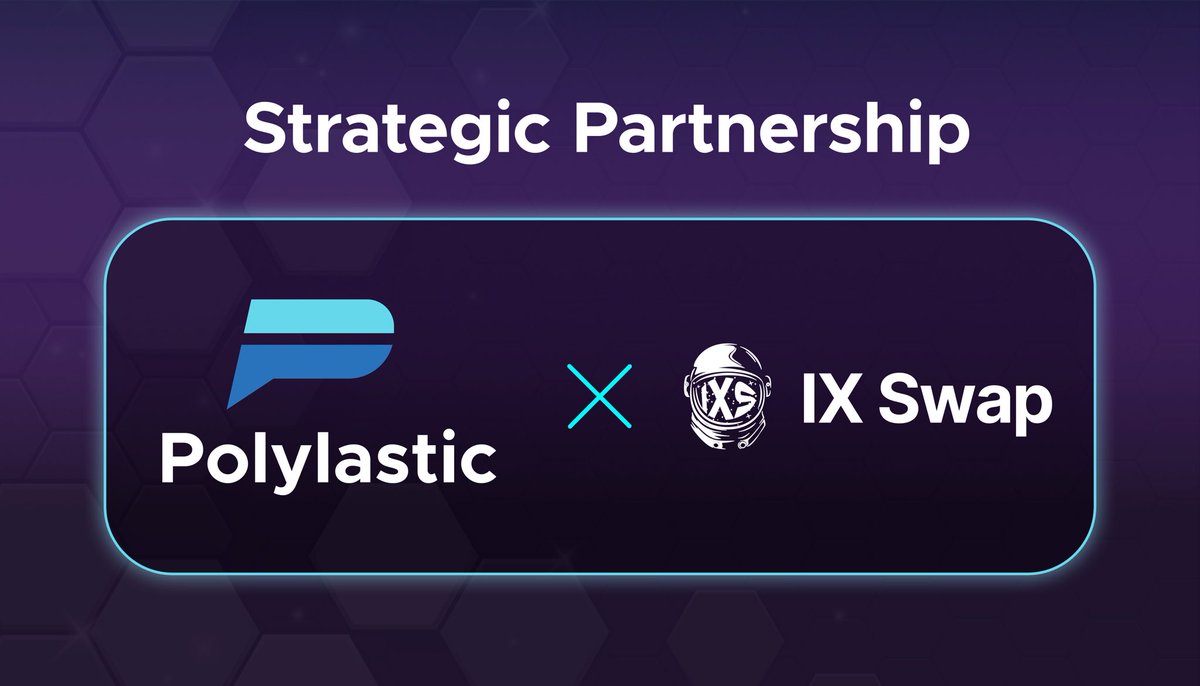 polylastic's tweet photo. We are excited to announce that we have partnered with @IxSwap, a top DeFi platform that enables secure trading of security tokens through licensed custodians. Learn about the many benefits of this collaboration on our Medium article!

https://t.co/8LeEp4CThS https://t.co/Xf6luo0XFF