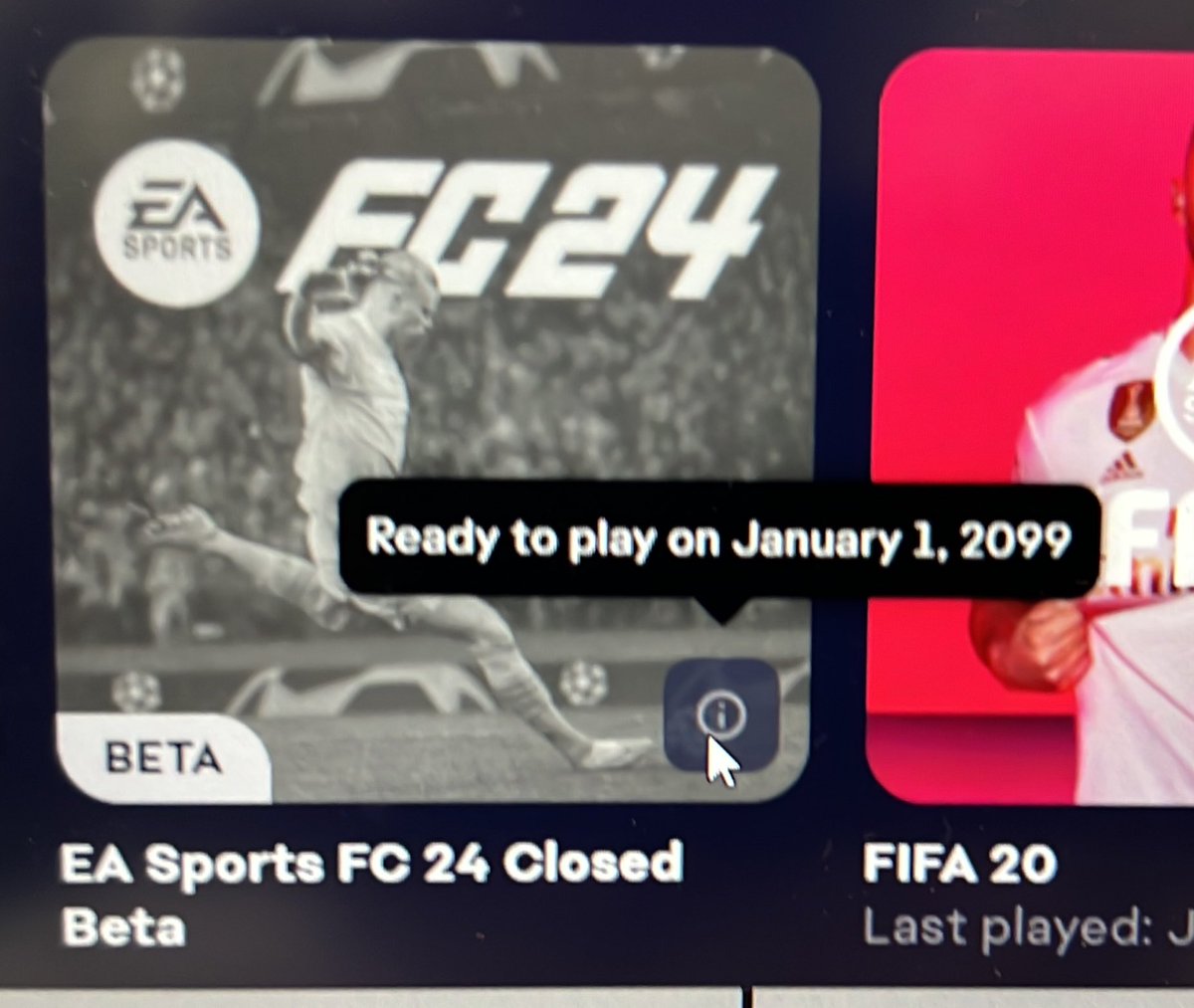 amritesh_menon's tweet photo. I’ll come back 76 years later…..🥲 @EASPORTSFC  #EAFC24beta https://t.co/kci24D3p5z
