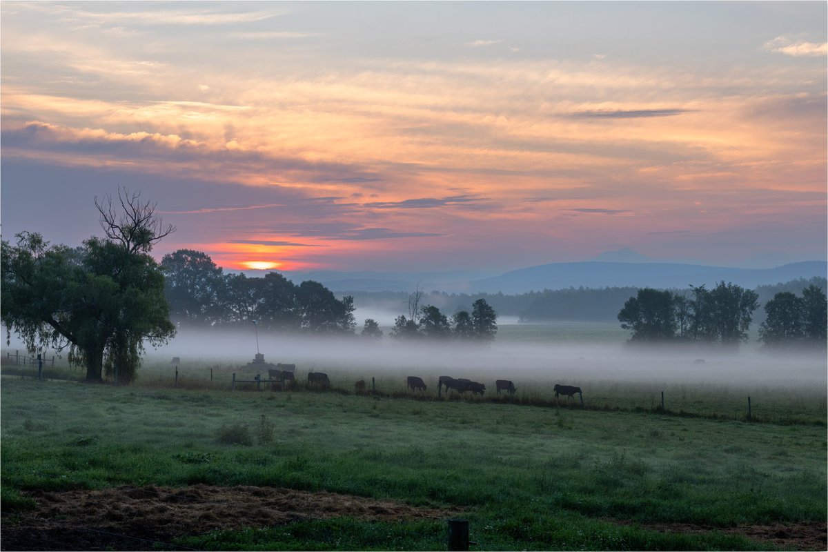 Beautiful morning in Addison County Vermont
#vermont #sunrise #landscape