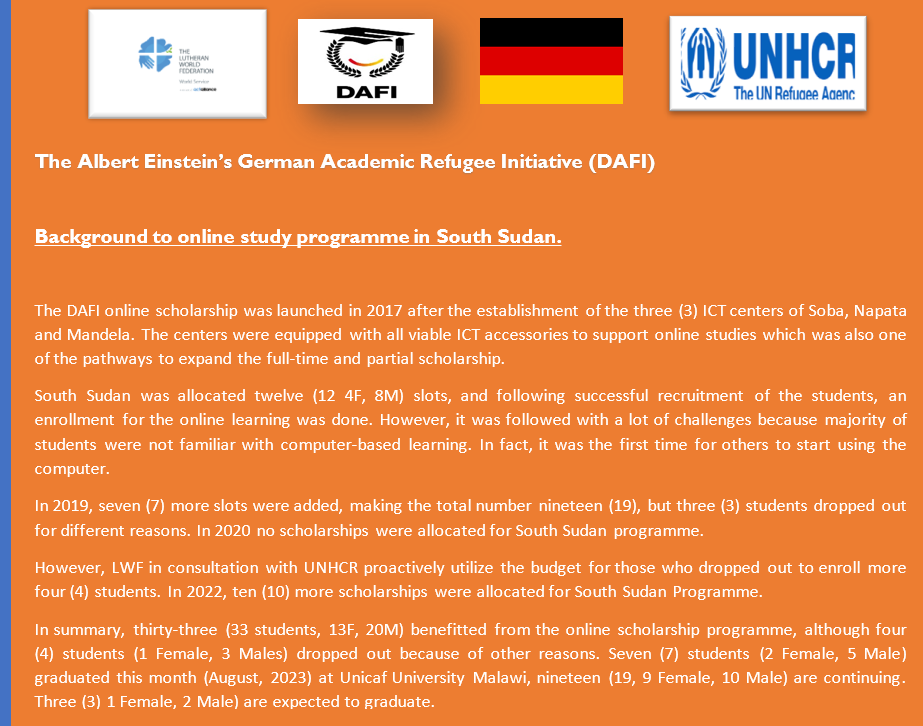 LWF South Sudan tweet media