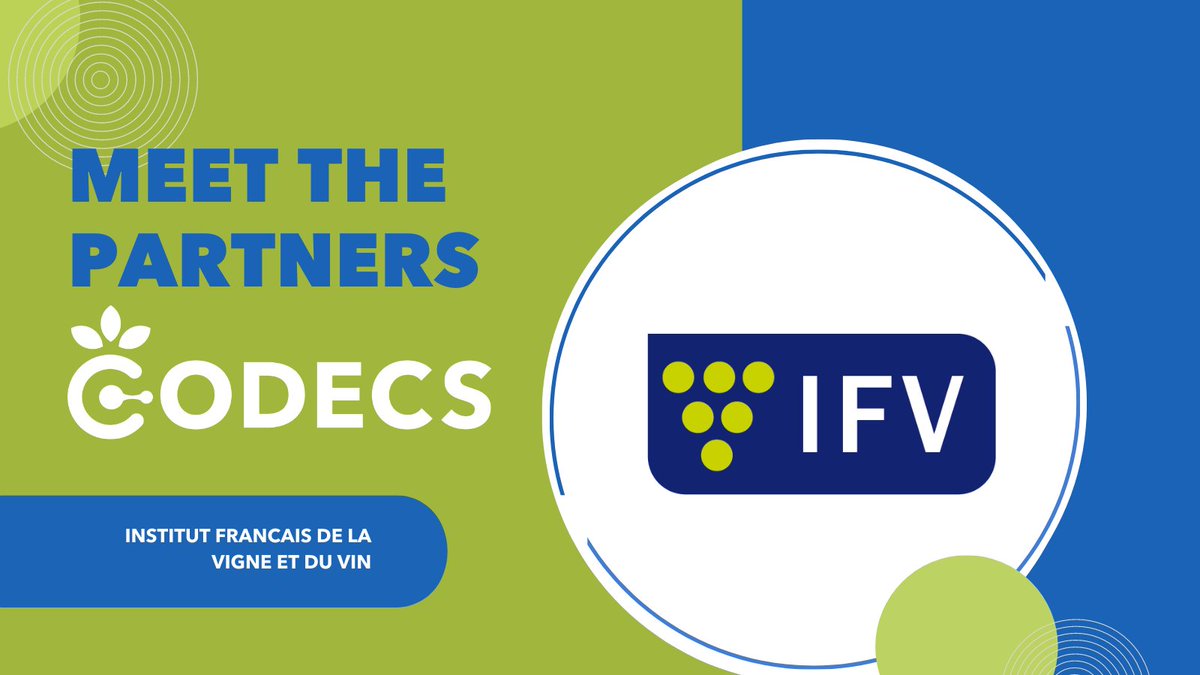 HORIZONCODECS's tweet photo. 📢 Introducing #CODECS partners! 📢 
 
@vignevinfrance contribute their expertise to the project through activities conducted at their experimental farm "Vinnopole Sud Ouest" in France.
 
Learn more about #CODECSproject👉https://t.co/yyy7kt3EBP
 
#SustainableDigitalisation https://t.co/bHltHiG69V