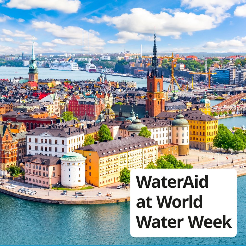 World Water Week comes off soon. 

Find out more about WaterAid’s sessions on inclusive and climate-resilient water, sanitation and hygiene 👉 fal.cn/3Ax78

#WASHTwitter #Water4Climate