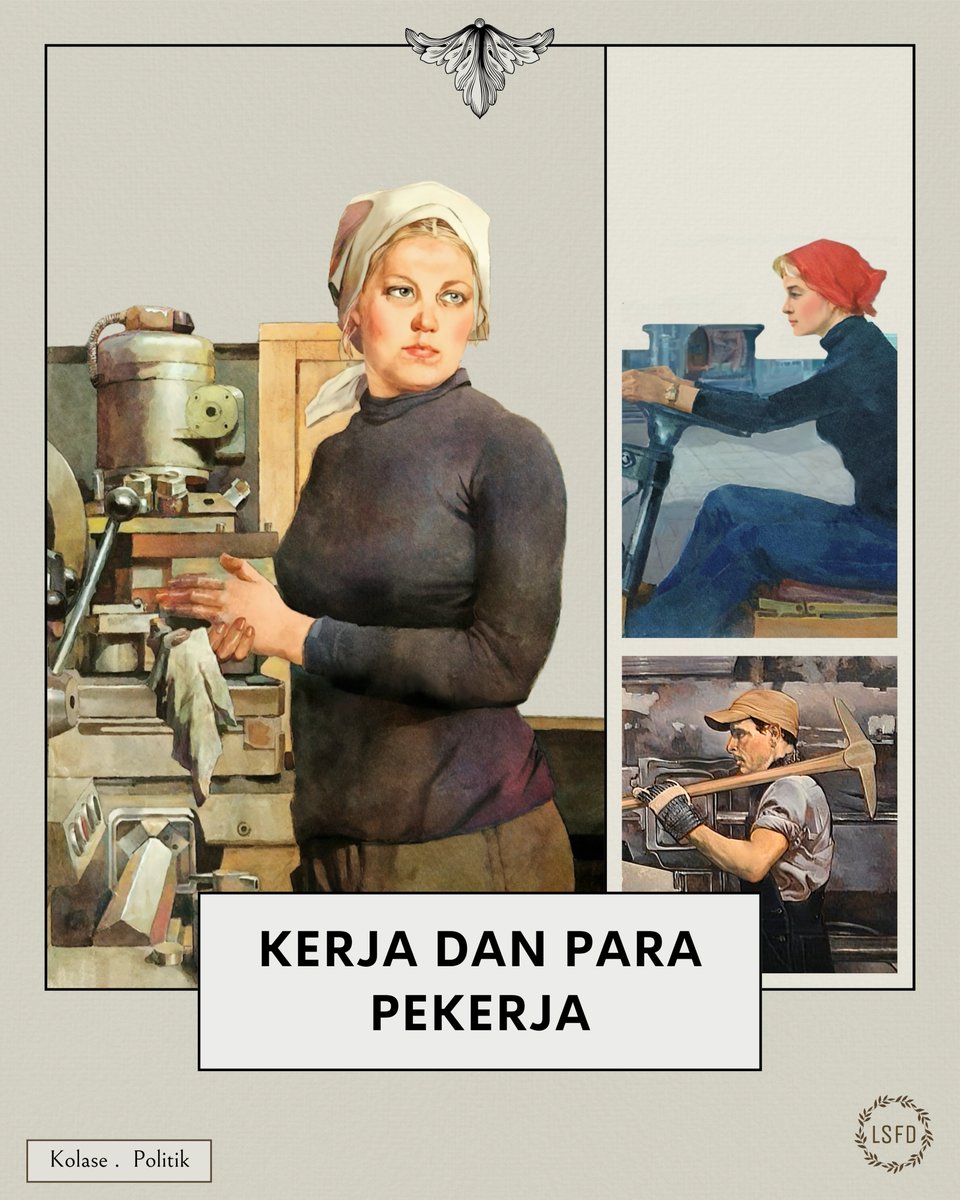 lsfdiscourse's tweet image. Pekerja

Kerja dan pekerja adalah aspek hidup yang memiliki sejarah filosofis panjang. 

#lsfd #worker #workers #pekerja #lsfdiscourse #ruangbelajarfilsafat #pendidikan