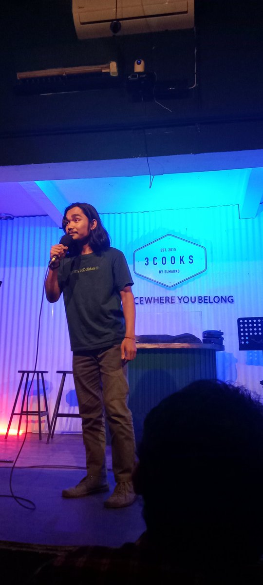 Comic selanjutnya dari <a href="/standupindoLBK/">STANDUPINDO LOMBOK</a>, asli orang lombok, Zayn! #OpenMicBks