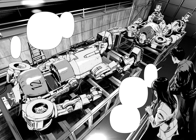 こんなにギリなの久しぶり… NZ氏原作のオリジナルロボ人型重機のウメグラコミカライズ #人型重機パンツァーフィーア 2022年5月のキット同梱版をベースにした加筆修正版、正味72→86p(14p増)になりました。 コミケ #C102新刊   土曜東ス-41a ウメグラ系 日曜東Z-29b 火星旅団 で頒布予定、予価千円!