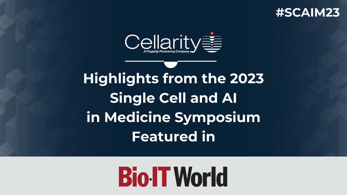 Thank you @BioITWorld for publishing this summary of talks from #SCAIM23 which explored how #singlecell technologies and computation are revolutionizing the way we are creating and developing new drugs. Read more at: bit.ly/44QNAjh #AI #drugdiscovery #drugcreation