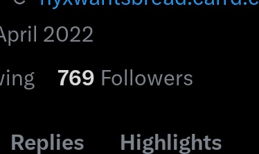 OMG 769 OOMFIES‼️‼️‼️