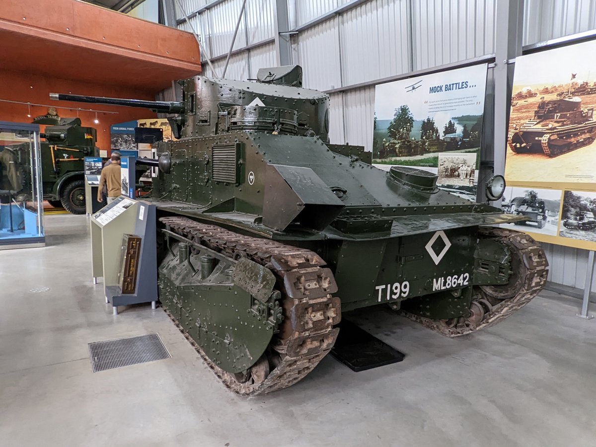 MartinKoenigsb2's tweet photo. May in Bovington! More @tankmuseum ! Interwar period British tanks were influential in WWII #MarTMar2Euro23 #TankMuseum #Bovington #BritishImperialHistory #InterwarPeriod #WWIIHistory #SWWHistory #WWII #SWW #WorldWarIIWargaming @USAS_WW1 @PattonBattalion @militaryhistori https://t.co/TarlsxTySK