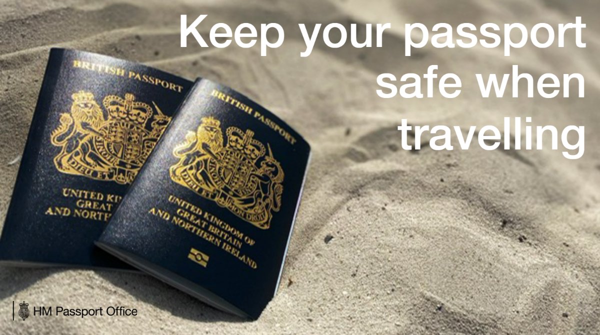 You should keep a note of your passport number and the date it was issued. This information helps HM Passport Office identify your passport and cancel it without delay, should you need to report it lost or stolen. #KeepItSafe