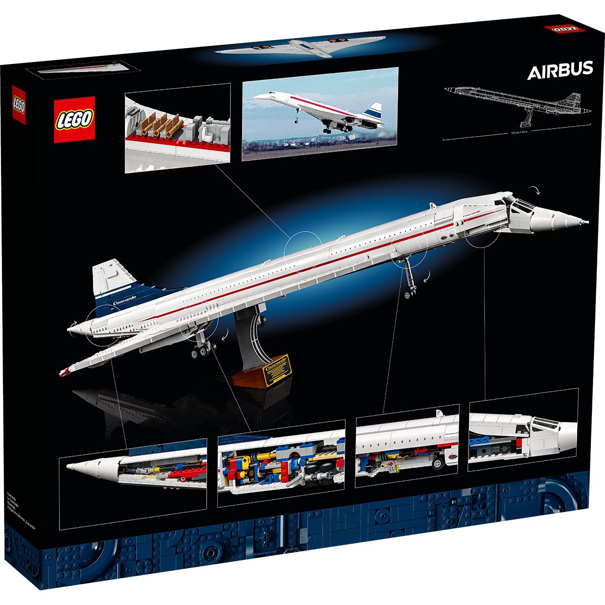 RealBrickfinder's tweet photo. Official pics of the new LEGO Icons Concorde 10318! 😍 #lego #airbus #concorde https://t.co/i1cZ6dVqTP