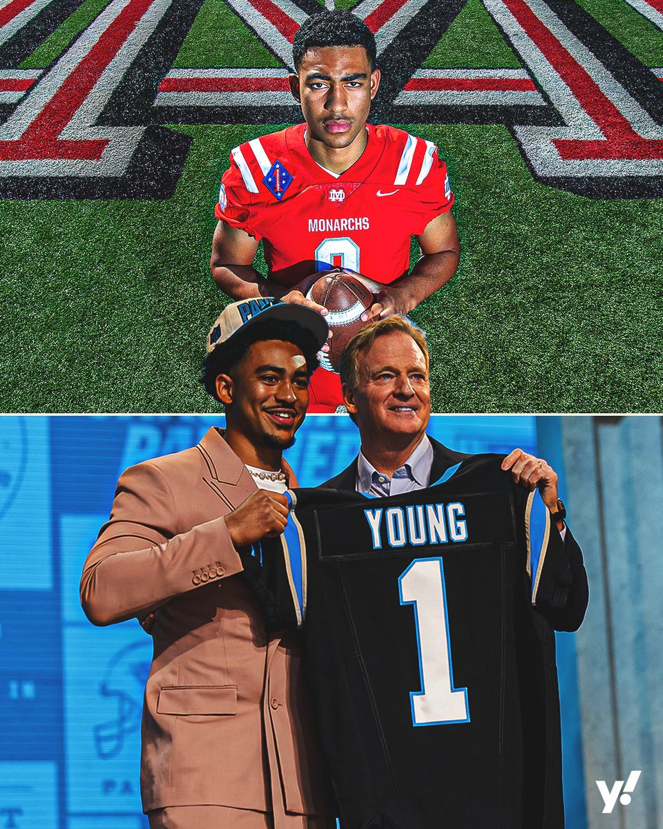 YahooSports's tweet image. Three years ago, Bryce Young and Anthony Richardson were featured on Netflix's "QB1" docuseries, but the season never released... until now.

Tubi will air all episodes of the fourth season, which chronicled their senior year of HS starting today.

➡️ yhoo.it/45oUU5q